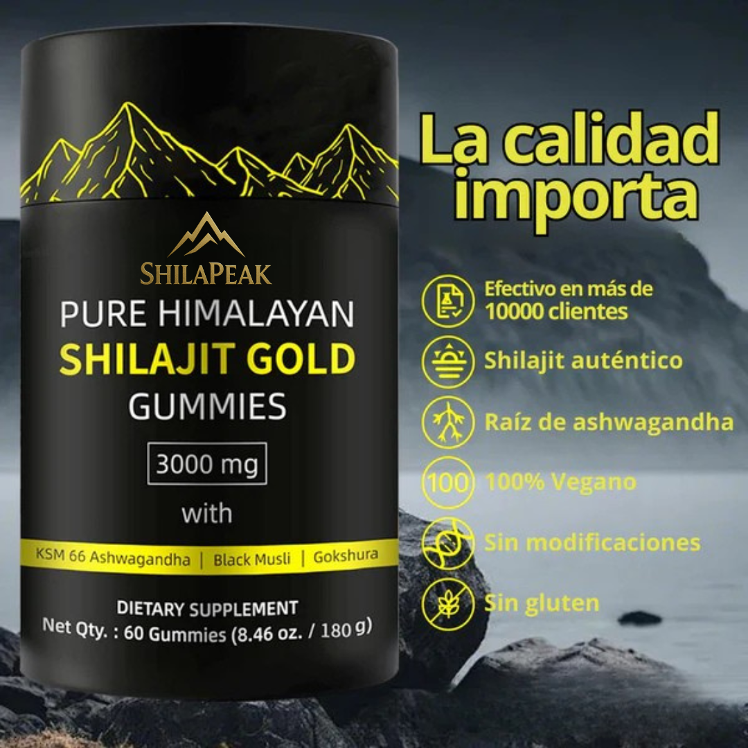 Gominolas Shilajit - Energía y vitalidad Dia / Noche